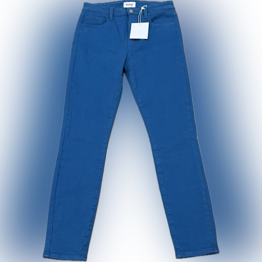 Pistola NWT Size 29 Belize Blue High Rise Skinny Jeans Stretch